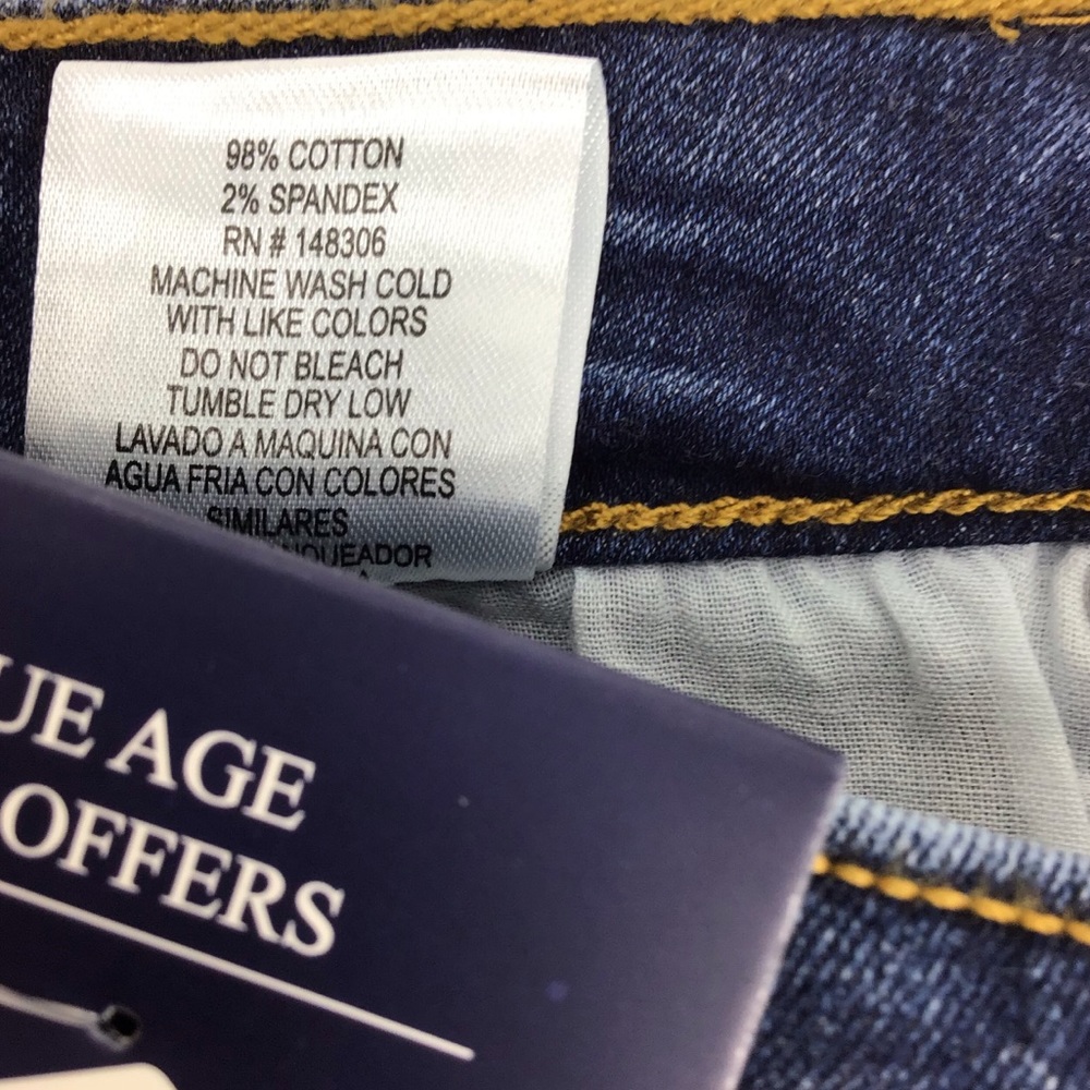 Cut Off Stretch Denim Shorts - Picture 8 of 8